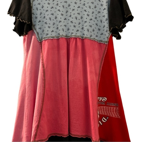 ELISABETHAN Tunic, colorful patterns/ designs made by hand. One of a kind. Boho - Picture 2 of 9